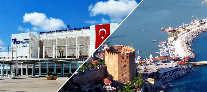 Transfer from Antalya airport to Alanya