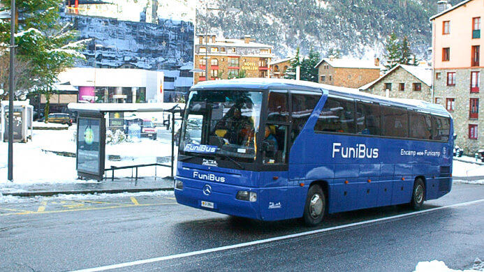 Автобус из Барселоны в Энкамп