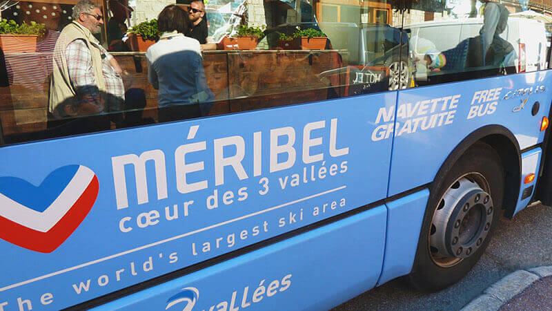 Автобус Женева - Мерибель