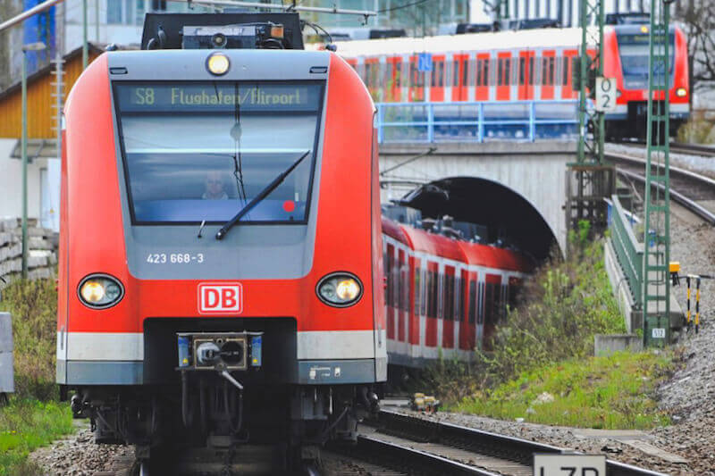Train from Munich to Ischgl