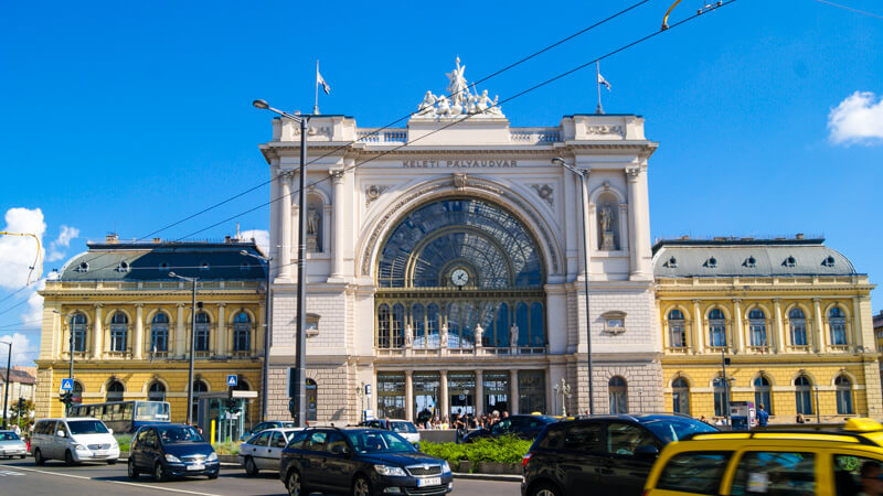 Keleti - поезд из Будапешта в Вену