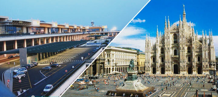 How you can get from Malpensa airport to Milan