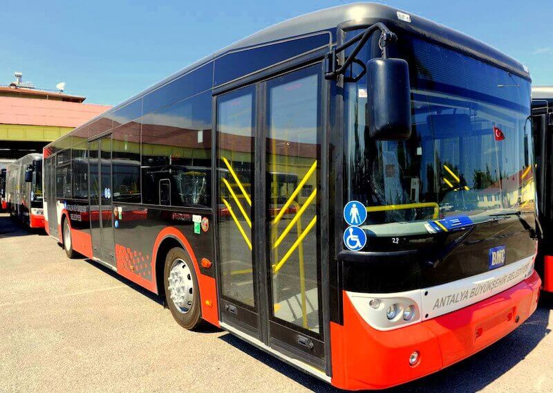 Bus from Antalya to Tekirova