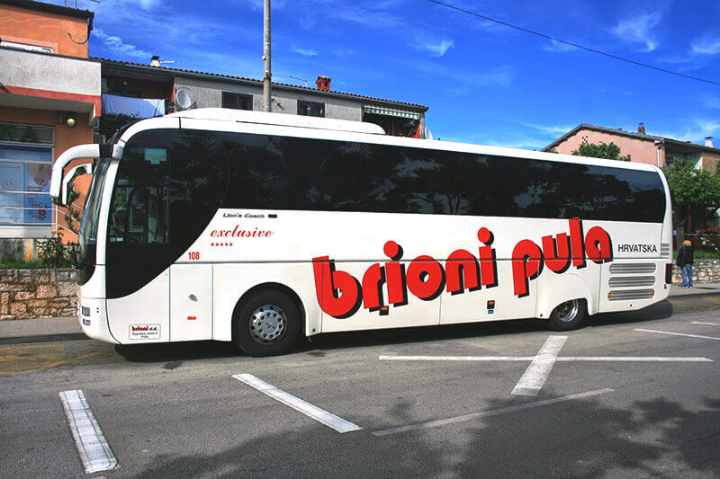 Bus from Pula to Porec