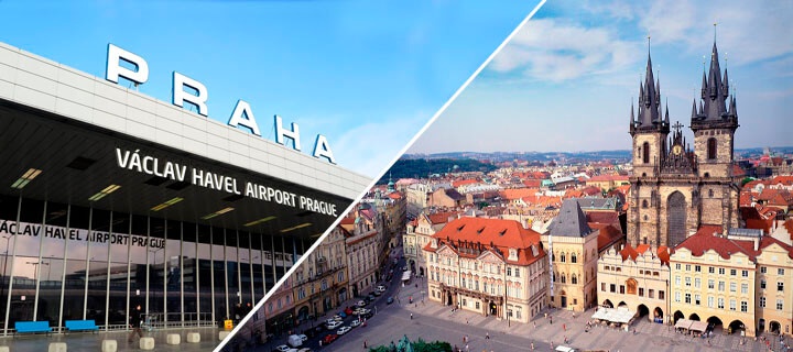 How to get from Prague Airport to the city