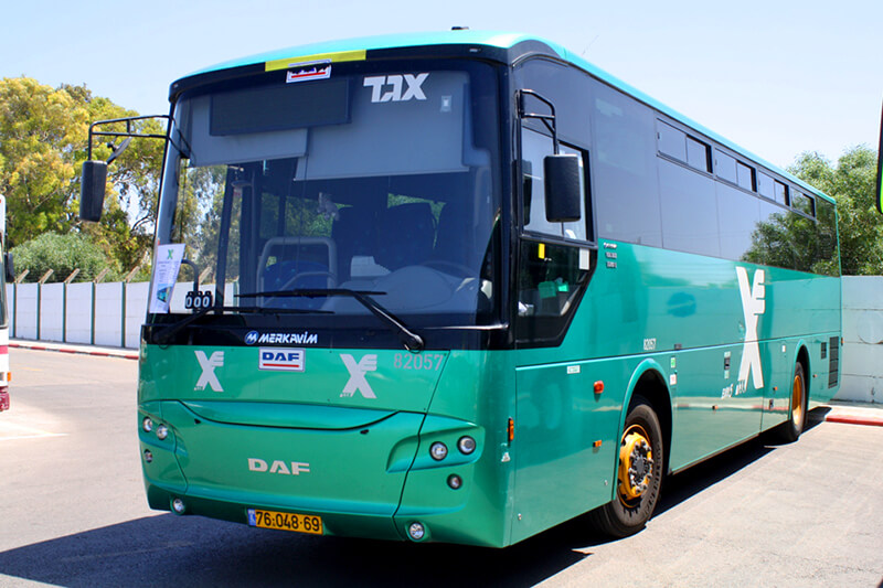 Автобус Эггед из Тель-Авива в Эйлат