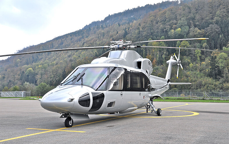 Заказ вертолета в Женеве